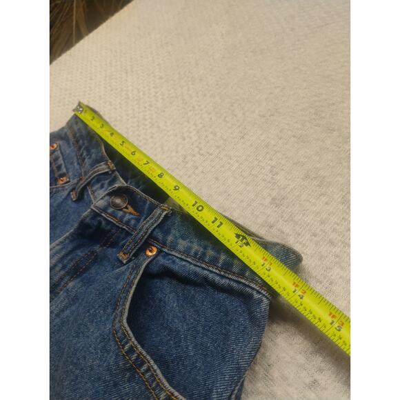 Vintage Jordache Mini Jorts Size 9/10 High Waisted Mom Daisy Dukes Y2k Short Fit - Picture 8 of 11